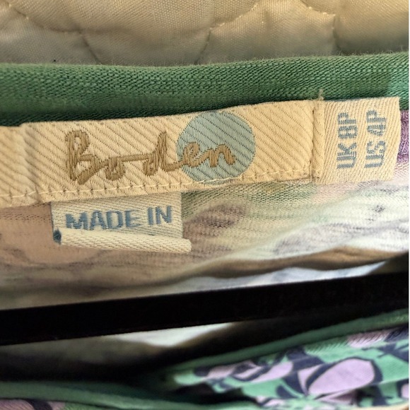 Boden Womens Green Tulip Print Wrap Style Short Sleeve Dress US 4P - Picture 2 of 9